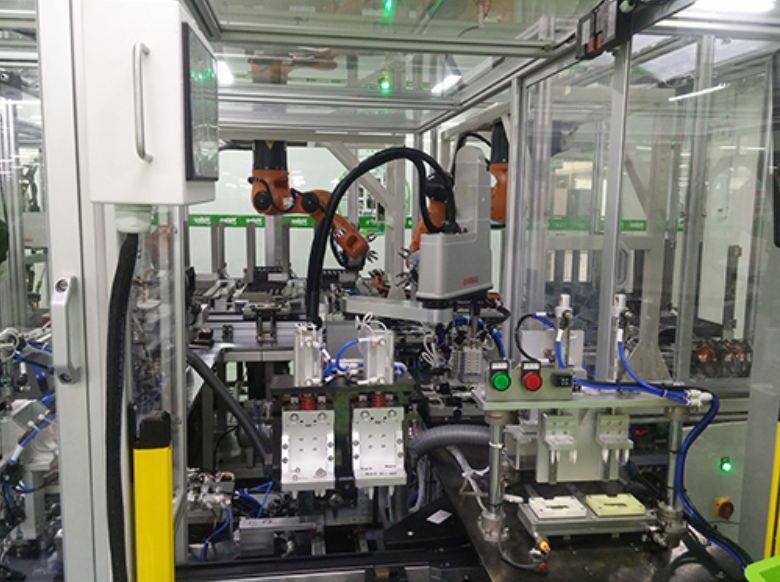 智能化制造系统_方向盘开关组装线